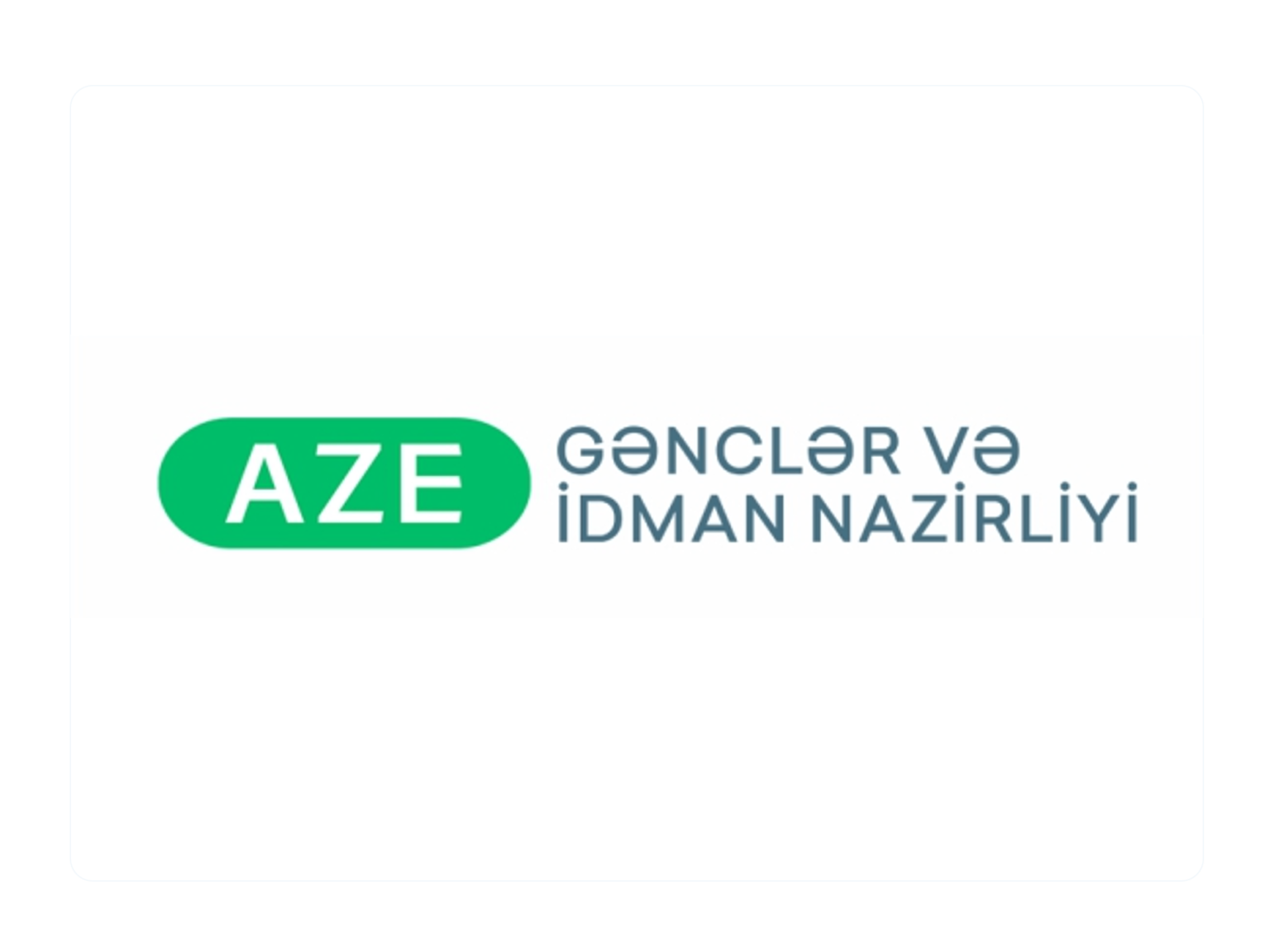 Gənclər və İdman Nazirliyi